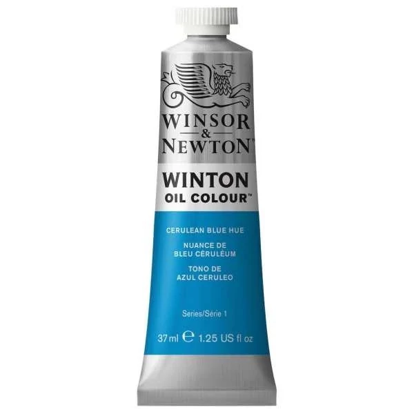 رنگ روغن وینزور اند نیوتون مدل CERULEAN BLUE HUE